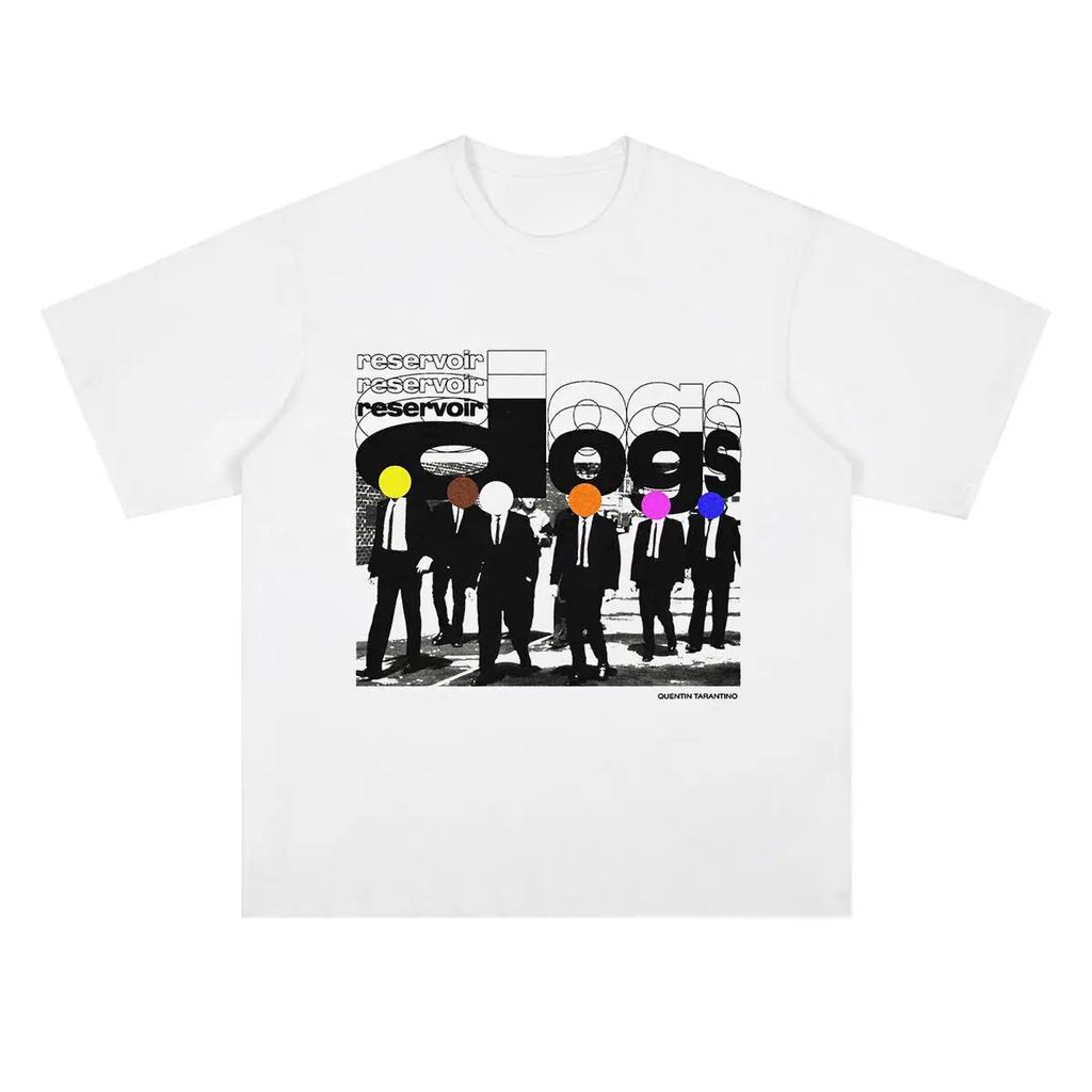 American Hip Hop Group Simple Fashion Design Short-sleeved T-shirt Men and Women with The Same Four Seasons Suitable New Trend