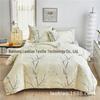 European and American Floral Print Candy Color Bedding Set - 3 Pieces