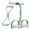 Figure 8 Resistance Band 6-Tube Pedal Puller with Handle Multifunction Elastic Sit-up Rope Men Women Pedal Tensioner Exerciser Workout