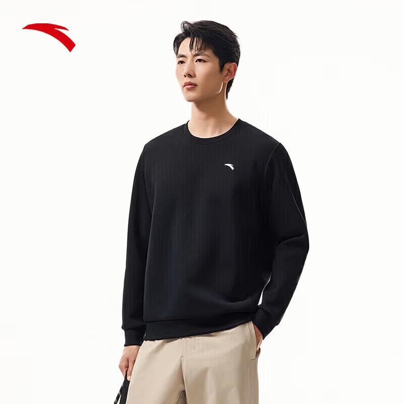 Anta Men's Round Neck Pullover Sweatshirt