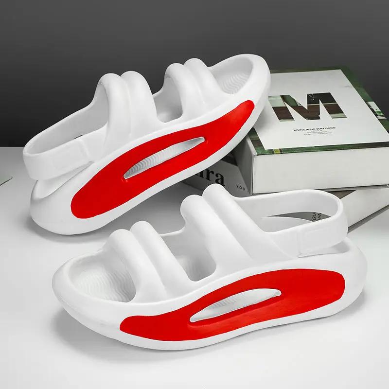 Fashion Rubber Male Shoe Beach Ultralight Buy High Quality Outdoor Japanese Luxury Designer Summer 2025 Non-slip Adult 39 H Men's Sandal