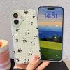 Cute Panda Case for iPhone 16Pro Clear Aesthetic Stylish Soft Durable Pretty TPU Shockproof Protective Cover for iPhone 13 14 15 16 Pro Max