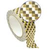 Masking Tape 1,5 Cm X 10 M - Checkered - Golden