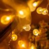 Crystal Ball String Lights USB/Battery Power Romantic Bubble Ball Light String Indoor Garden Party Christmas Festival Decoration