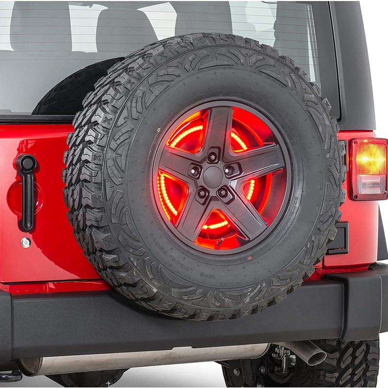 Фонарь запасного колеса, 3-й светодиодный стоп-сигнал заднего колеса для Jeep Wrangler JK JKU YJ TJ 2007-2018 гг. Третий задний фонарь
