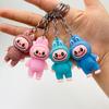 1 шт. Милая кукла Лабубу брелок мультфильм рюкзак сумка кулон украшение брелок подарки