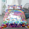 Popular Unicorn Duvet Cover Set Single Twin Double Queen King Super King Size Bed Linen Set
