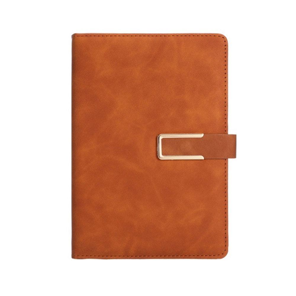 A5 Size A5 Notebook Horizontal Line Loose-Leaf Book New Leather Notebook