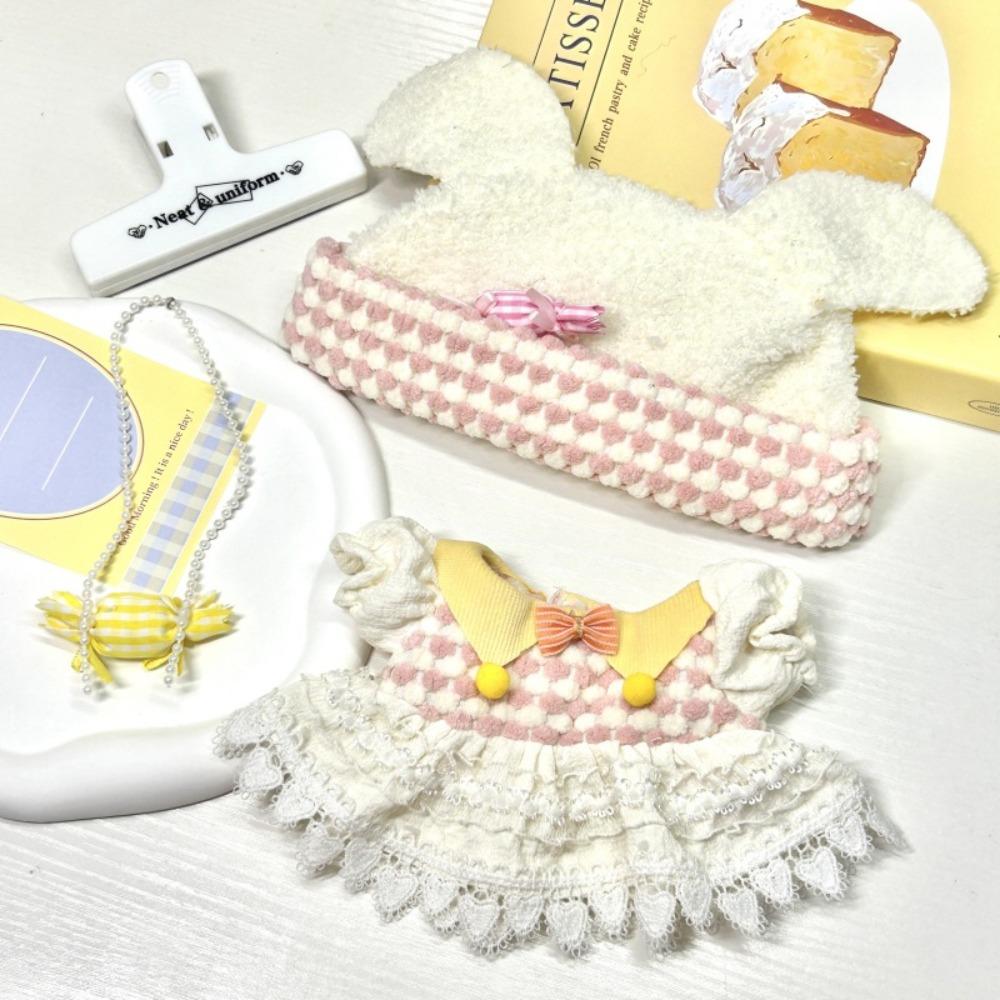 Cool Cute 20cm Dolls Clothing Set Colorful Doll's Accessories Miniature Dress Suit BJD Doll