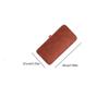 PU Leather Glasses Bag Rectangle Glasses Pouch Fashionable Glasses Cover  Home/Outdoor