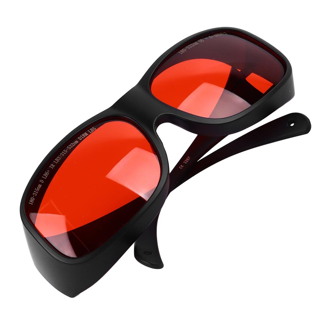 532nm Laser Safety Glasses Anti Laser Glasses OD5+ Protective Lenses for Beauty Salons Medical