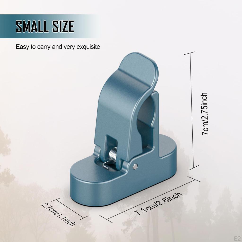 Держатель для гольфа, зажим для тележки, алюминиевый зажим для стойки 30-60 калибра для мужчин и женщин для гольфа
