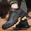 Мужские походные ботинки Velvet Mid-Cut - Нескользящие, Большие размеры, Спорт на открытом воздухе