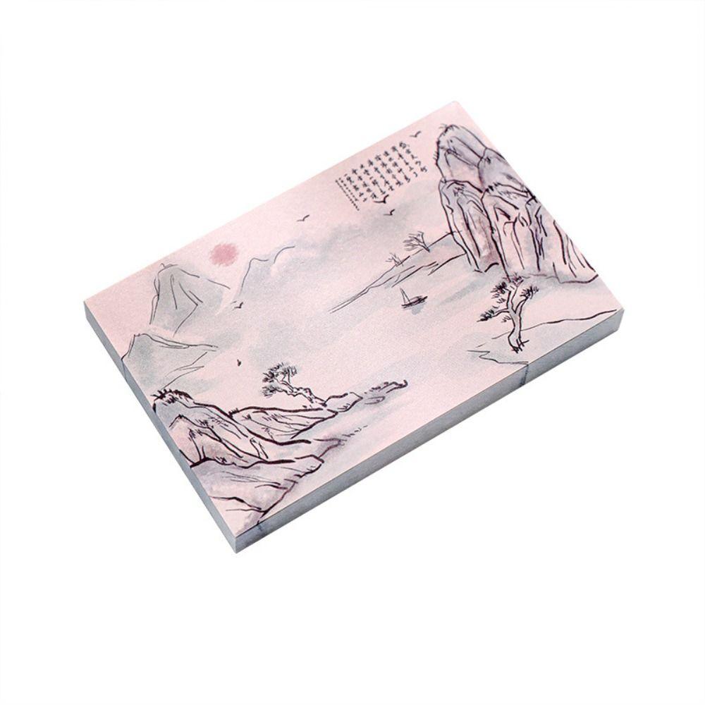 5 pcs/bag Ancient Chinese Traditional Poetry Memo Pad Write Smoothly Note Pad Scrapbooking Card