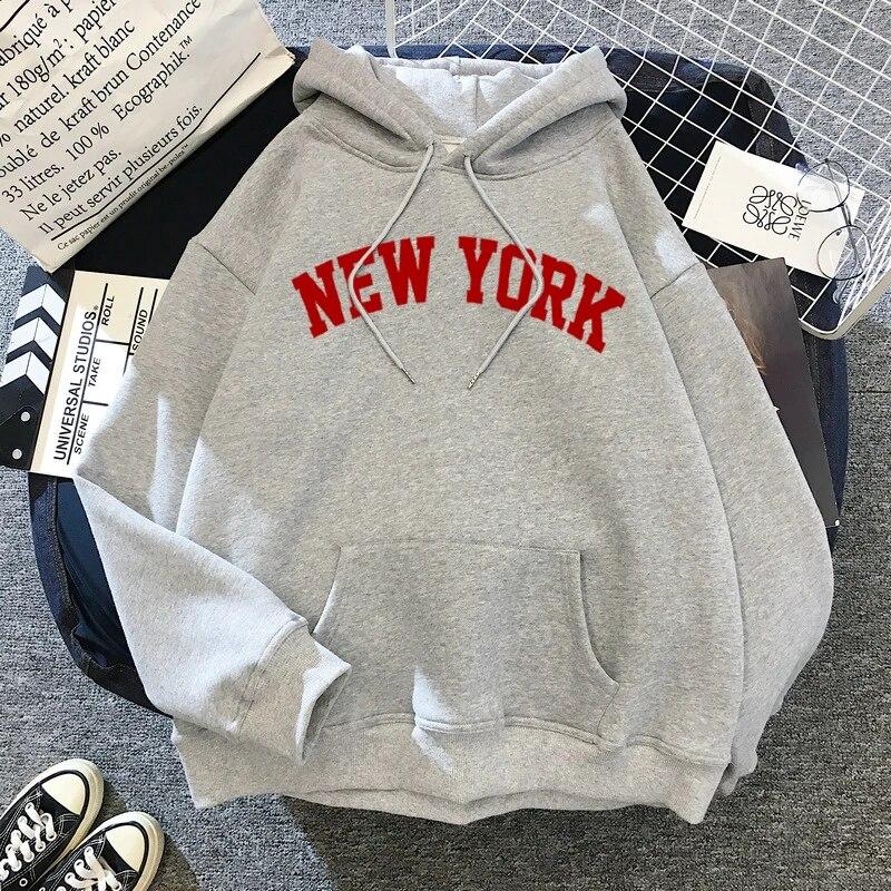 Толстовка с буквенным принтом Boston Brooklyn, модное пальто унисекс, большие толстовки с капюшоном в Нью-Йорке, женская толстовка унисекс, одежда Brooklyn