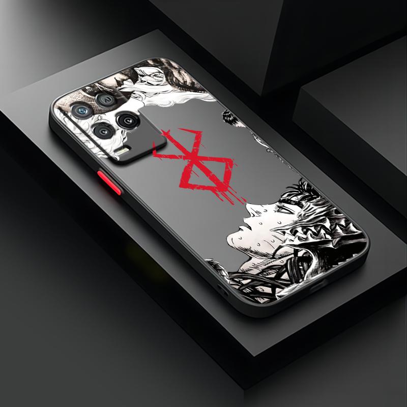 Берсерк комиксы аниме для OPPO Find X5 X3 Neo F21S F21 K10 Pro Lite противоударный матовый полупрозрачный чехол из ТПУ для телефона