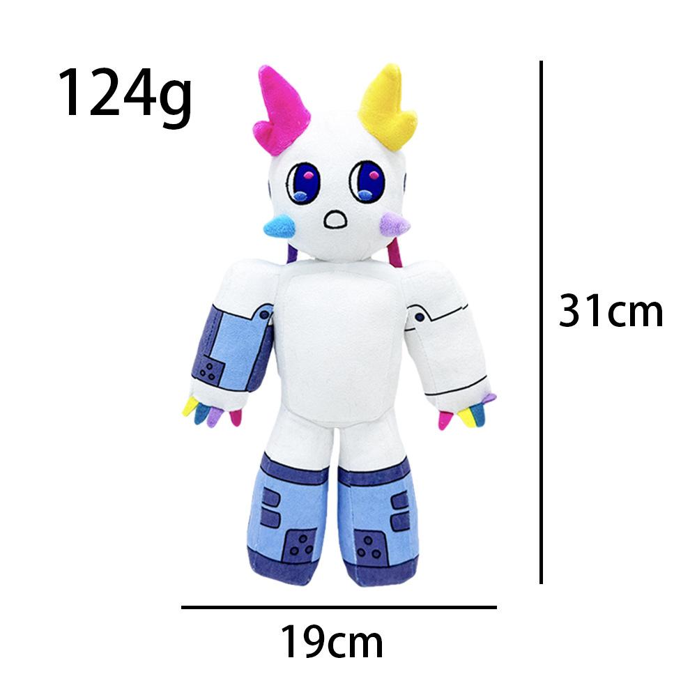 Зеленый Кот Робот Мягкая Игрушка Кукла