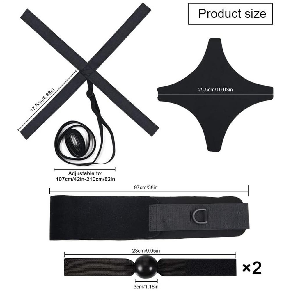 Volley Ball Practice Equipment Pro Passing Trainer Volleyball Training Stretch Band Set for Spiking Passing Serving Skill