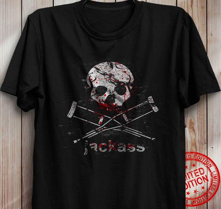 Jackass television series Jackass Number Two Johnny Knoxville Unisex shirt Cotton Oversize Large Size