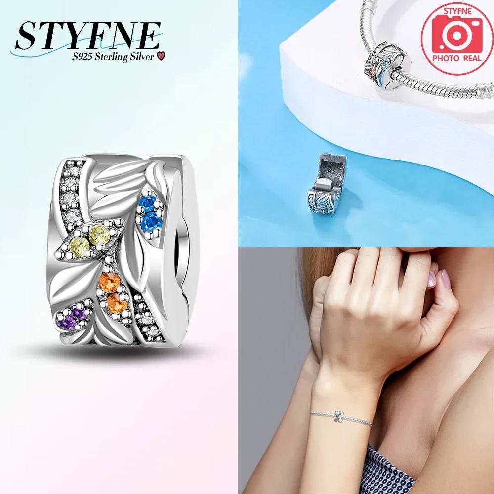 Изысканный цвет Стрекоза Отпечаток лапы Чешуя дракона Клипса Шарм Разделитель Медная бусина Подходит для оригинального ожерелья браслета DIY Подарок Женщинам