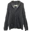 Aran Crafts 90s Irish Merino Wool Old Long Sleeve Shawl Collar Knit Cardigan Men's Used