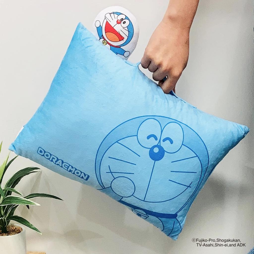 MORIPiLO Подушка для тела Morishita Doraemon 28x39 см с ручкой Мягкая игрушка Подушка Shogakukan Character Goods Синяя 4621153