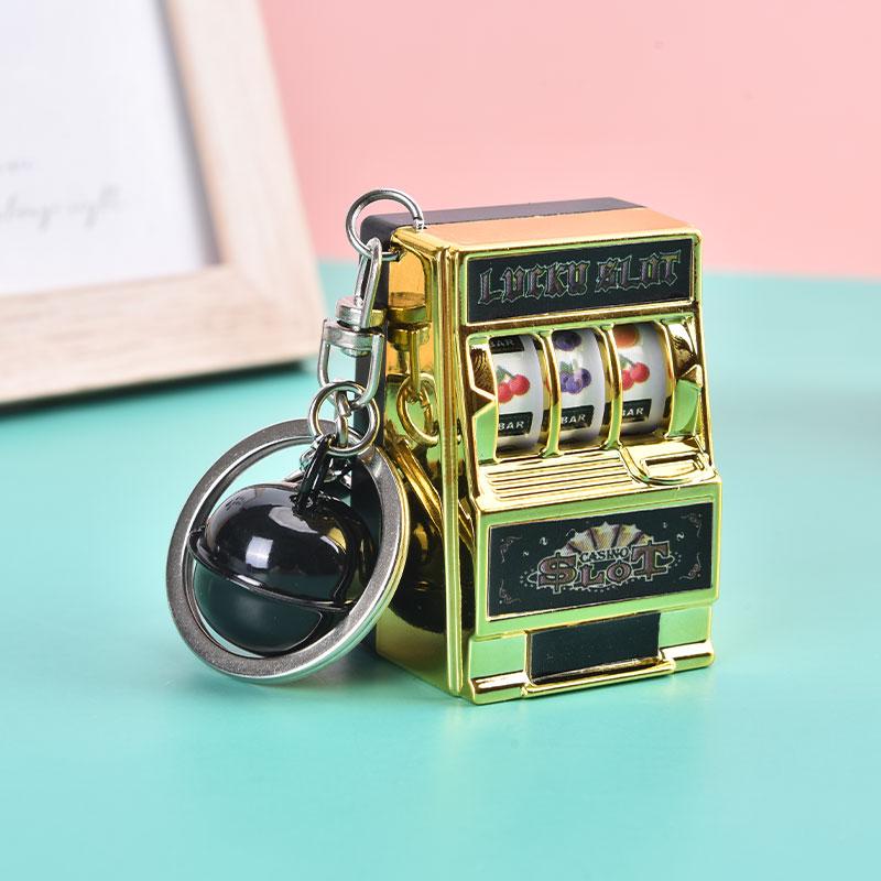 Lucky Jackpot Мини-фруктовый игровой автомат Веселый брелок на день рождения Подарок Детская игрушка