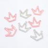 20 шт. 32*28 мм, корона, аппликации со стразами для рукоделия, наклейки на нашивки для скрапбукинга, головные уборы, заколки для волос, аксессуары для декора с бантом