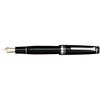 Sailor Professional Gear Fountain Pen, Silver, Black, Bold Nib, 11-2037-620