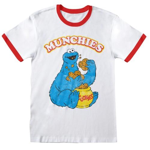Sesame Street Unisex Adult Munchies T-Shirt