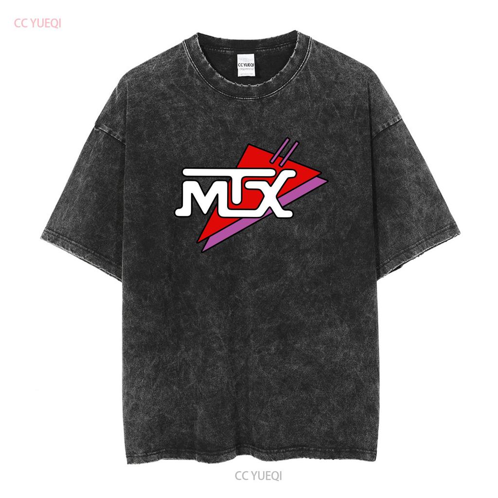 Новая футболка с логотипом MTX Audio Смешной Размер от S до 5XL винтажная Стильная с эффектом состаривания Удобная Повседневная Мягкая Эластичная Универсальная Дышащая