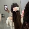 Sweet Peony Flower Hair Clips Seaside Holiday Style Claw Clip Fashion Flower Hairpins  Woman