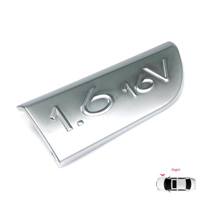 BSP563-2 Хром 1.6 16V Значок Эмблема 8200209130 Правый для Renault Megane MK2 Scenic MK2