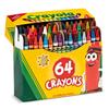 Карандаши Crayola 64 цвета с точилкой для мелков Оригинальный продукт 520064