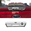 Chrome ABS Rear Tailgate Door Handle Decor Cover Trim Bezels For Ford F150 +