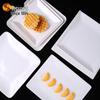Wuhe White Melamine Square Plate