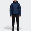 Adidas Пуховик с капюшоном Мужская верхняя одежда Темно-синий CZ2311