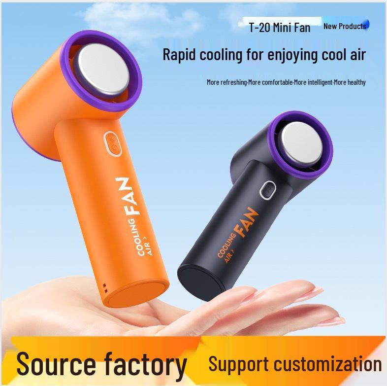 2026 Popular Handheld Mini Fan with 199 Speeds, Long Battery Life, Strong, Quiet Wind.