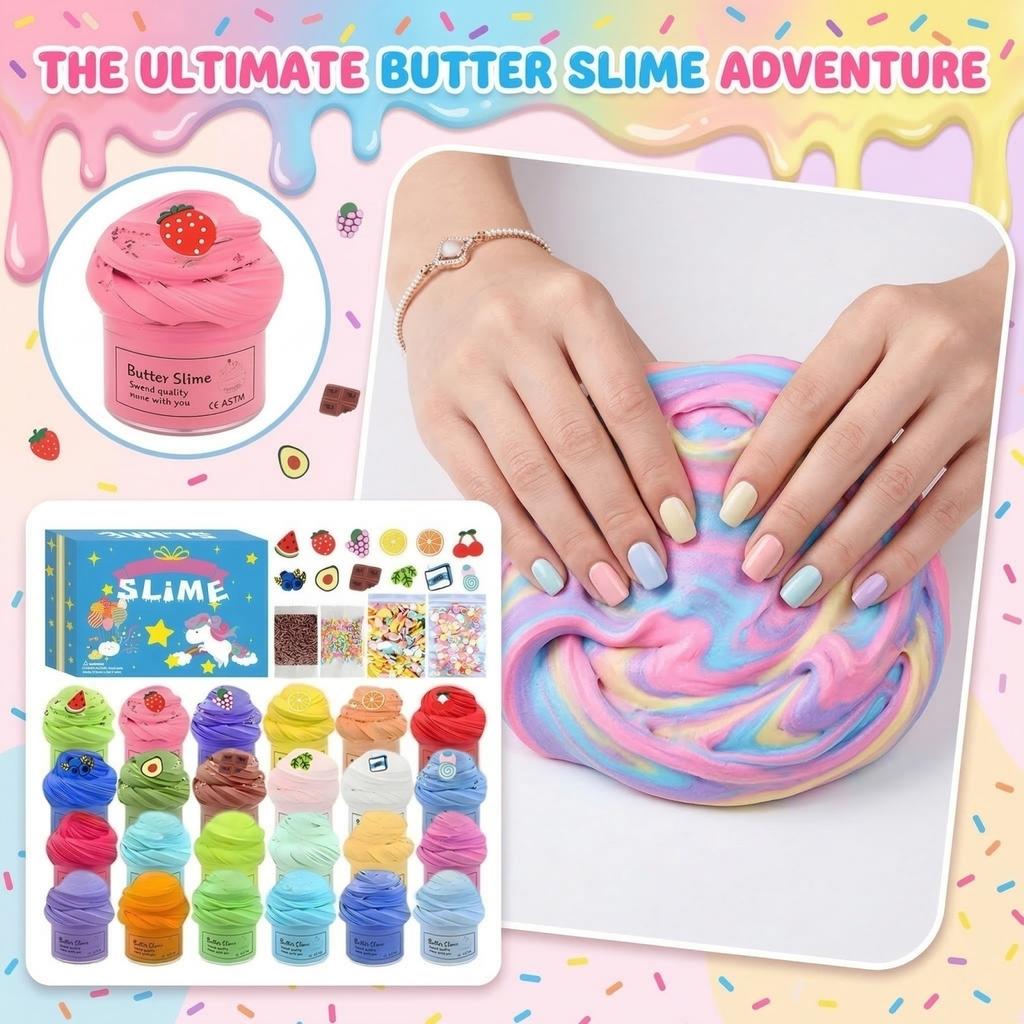 Fashion Creative Slime Pinch Toy Set