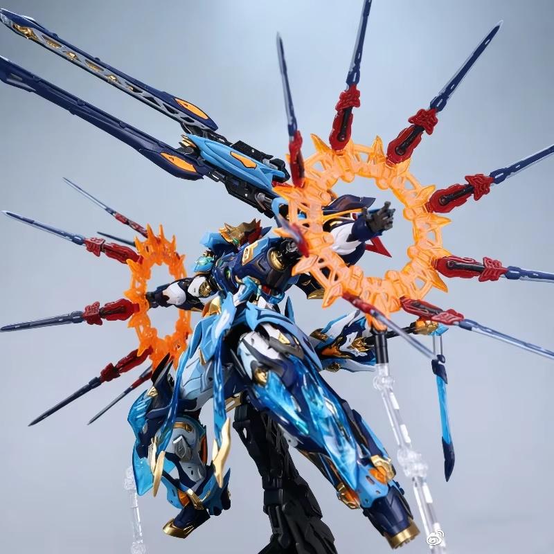 Motor Nuclear Mg 1/100 Mnp-Xh14 Mo Li Qing Меха в китайском стиле Сборная модель на шарнирах Коллекционная фигурка Действие Игрушка Подарок