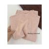 Women's Slim-Fit Long-Sleeve Half-High Neck Knitted Top - Whitening Dark Green, Autumn/Winter, Versatile for Single or Layered Wear.
