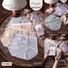 Хлопковые трусы-шорты из бамбуковой марли с высокой талией, ощущение второй кожи: Легкое, Эластичное, Удобное Женское Нижнее Белье для Зимы