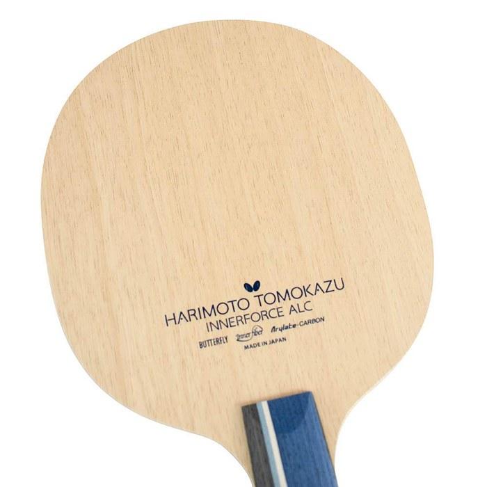 Butterfly Zhang Ben Zhihe Innerforce ALC-CS Table Tennis Racket, Penhold, Chinese Style, 24030, Yellow CS