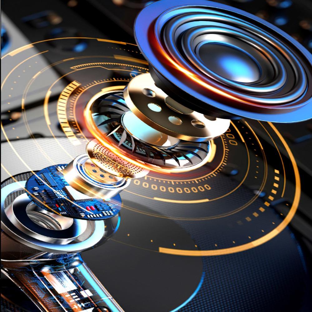 С микрофоном TWS Pro60 Bluetooth наушники с креплением на ухо портативные спортивные