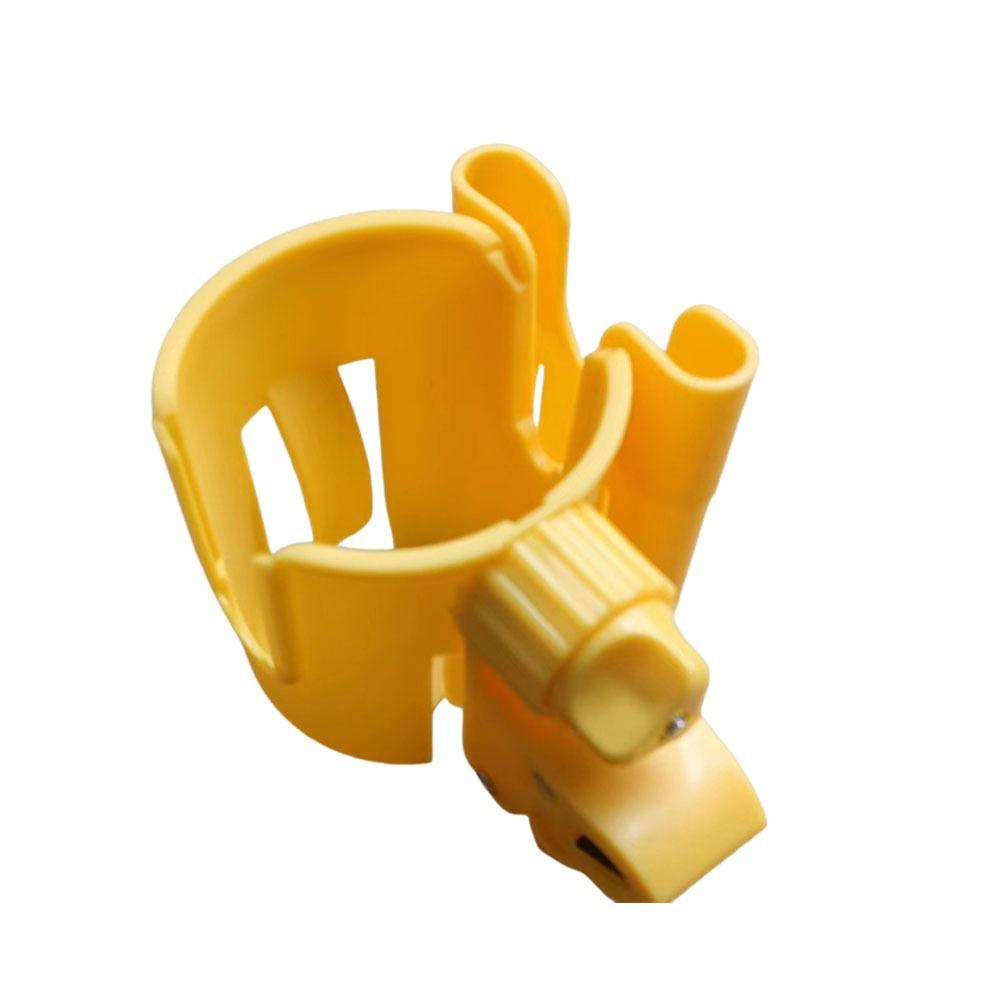 Quick Release Stroller Water Bottle Organizer with Phone Holder Trolley Drinks Holder Trolley