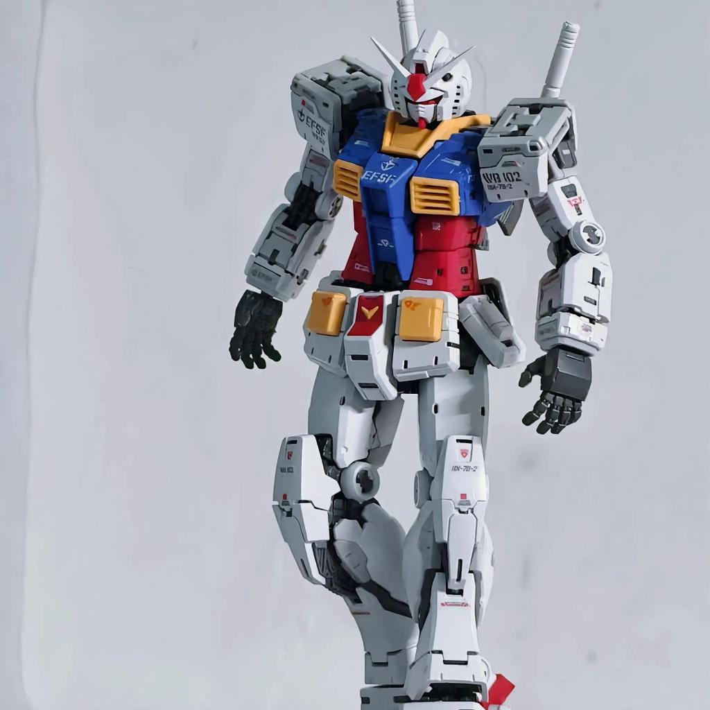 Changlong Long Dragon Studio RX-78-2 Оригинальный Модель-конструктор Меха Коллекционная Подарок Игрушка Фигурка Действия RG 5501 1/144 Позируемая Сочлененная Масштаб