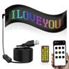 RGB Car LED Matrix Pixel Panel DIY LIghting Graffiti Scrolling Text Board Windshield Advertising Screen Bluetooth with APP Control