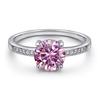 BagueRingen Роскошное кольцо D Color 2CT с муассанитом, проходящее испытание на бриллиант, обручальное кольцо для женщин, ювелирное кольцо из стерлингового серебра 925 пробы
