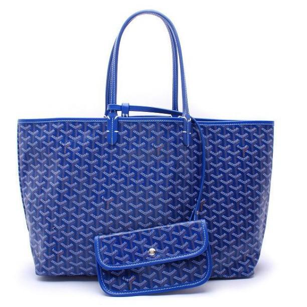 Женская сумка-тоут Goyard с принтом Y, большая, на плечо