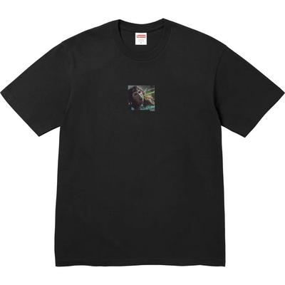 Supreme Футболка с блевотиной из «Изгоняющего дьявола» Черная